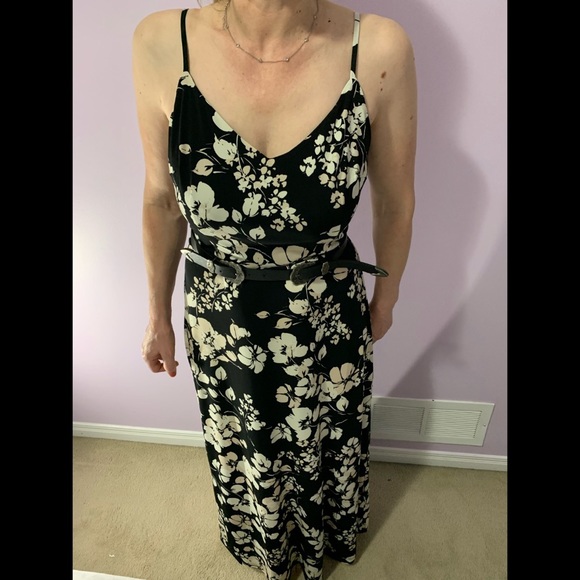 Calvin klein maxi floral dress - Picture 3 of 9
